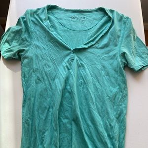 Teal shirt
